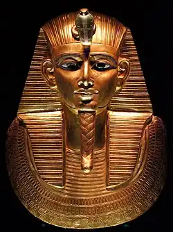 Mummy mask of Psusennes I