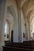 Separating arches in the St. Zeno church&nbsp;[de]