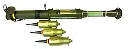 Recoilless gun RPG-75 (68mm)