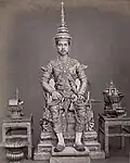 King Chulalongkorn after his second coronation ceremony on 16 November 1873