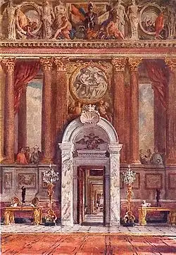 Grand salon, Blenheim Palace, William Bruce Ellis Ranken (c. 1918).