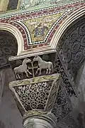 Capital in the mid-6th century Basilica of San Vitale (Ravenna, Italy)