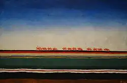 Red Cavalry Riding (1928-1932, Russian Museum)