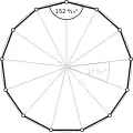 Regular tridecagon