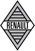 Logo of Renault from 1958 to 1967