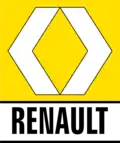 Logo of Renault from 1967 to 1972 (This logo was not used because it is considered as a copy of the logo of the company Kent)[304][305]