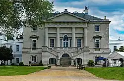 A photograph of the White Lodge building