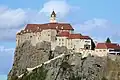 Riegersburg Castle, Austria, seat of a branch line
