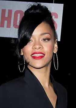 Rihanna smiling