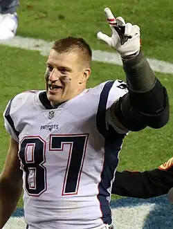 Rob Gronkowski, four-time first-team All-Pro tight end