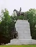 Robert E Lee, Virginia Monument, Gettysburg, Pennsylvania, Frederick William Sievers, sculptor, 1917