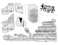 Stone steles with boat and cart images, Norway 3rd mill. BC[256][257]