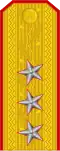 General-locotenent[43] (Romanian Land Forces)