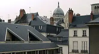Slate roofs of Tours.