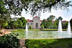 The University of Houston, in the Third Ward, is a public research university and the third-largest institution of higher education in Texas.[311]