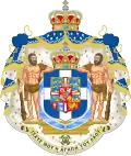Coat of arms (1936–1973) of Kingdom of Greece
