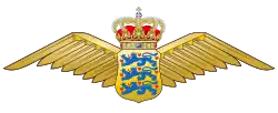 Aviator badge of the Royal Danish Air Force