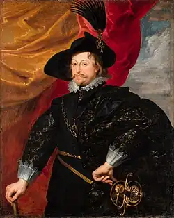 Portrait of Władysław IV Vasa, 1624, Peter Paul Rubens