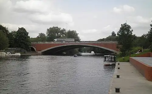 Runnymede Bridge, Surrey (opened 1961)[62]