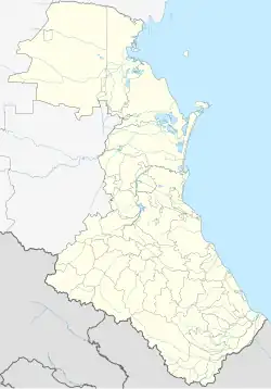 Makhachkala is located in Republic of Dagestan