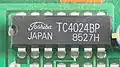 Toshiba TC4024BP - 7-stage binary ripple counter