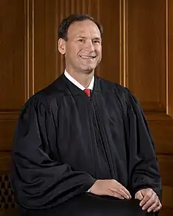 Associate Justice of the Supreme Court of the United States Samuel Alito (JD, 1975)