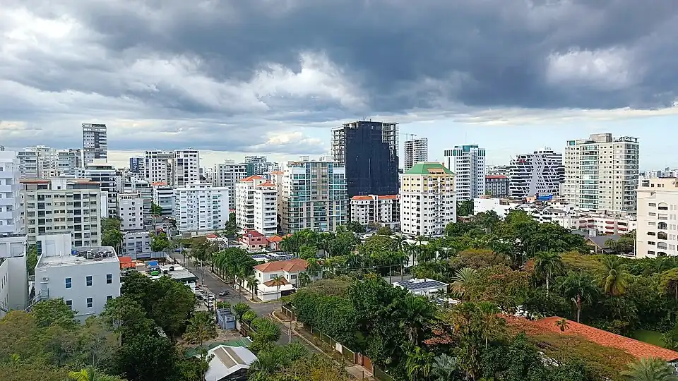 Urban View of Santo Domingo, Dominican Republic