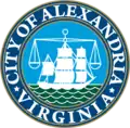 Official seal of Alexandria