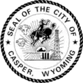 Official seal of Casper, Wyoming