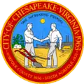 Official seal of Chesapeake, Virginia