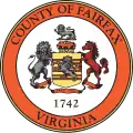 Official seal of Fairfax County, Virginia