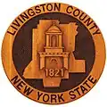 Official seal of Livingston County, New York