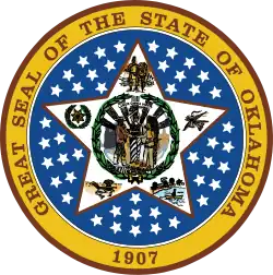 Official seal of Oklahoma