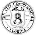 Official seal of Pensacola, Florida