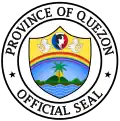 Official seal of Quezon