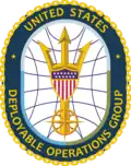 Seal of the United States Coast Guard Deployable Operations Group