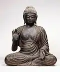 Seated Buddha, Japan, Heian period, 9th－10th century.