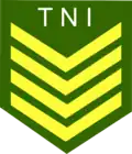 Sersan mayor (Indonesian Army)[35]