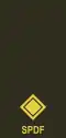 Second lieutenant (Seychelles Army)[45]