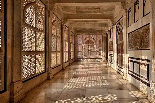 The dargah, or mausoleam of Sufi saint Salim Chisti, built by Mughal emperor, Akbar, in the early 17th century