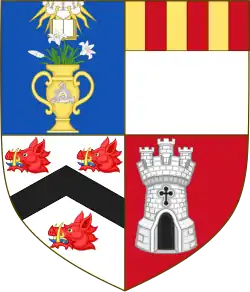Coat of arms of the University of Aberdeen