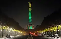 The Victory Column in Tiergarten