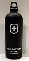 A contemporary metal bottle (Sigg)
