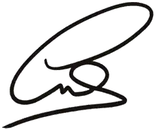Lewis Hamilton signature