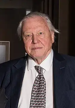 Honorary graduate and OU supporter Sir David Attenborough[87][88]