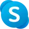 Logo of Skype (2019–present)