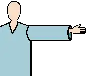 Diagram of Tsutsusode, type 1