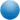 Blue snooker ball