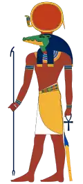 Sobek-Ra with a sun disk