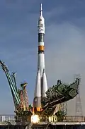 Soyuz TMA-3 launch